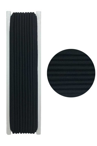 TEKİŞ - Tekiş Paça Lastiği 10 Mt 40 Telli Yuvarlak - Siyah - STD