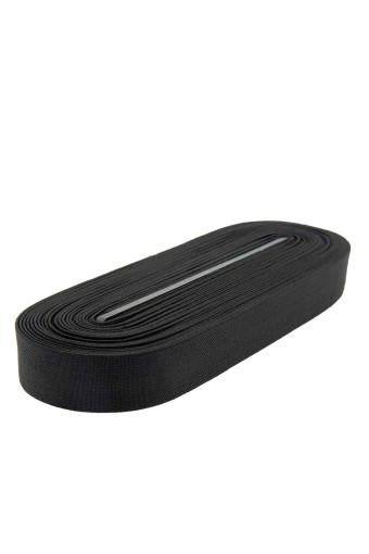 TEKİŞ - Tekiş Lastik Paça Lastiği 2.5 Cm 10 Mt - Siyah - STD (1)