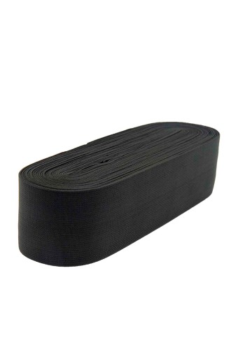 TEKİŞ - Tekiş Lastik Paça Lastiği 5 Cm 10 Mt - Siyah - STD (1)