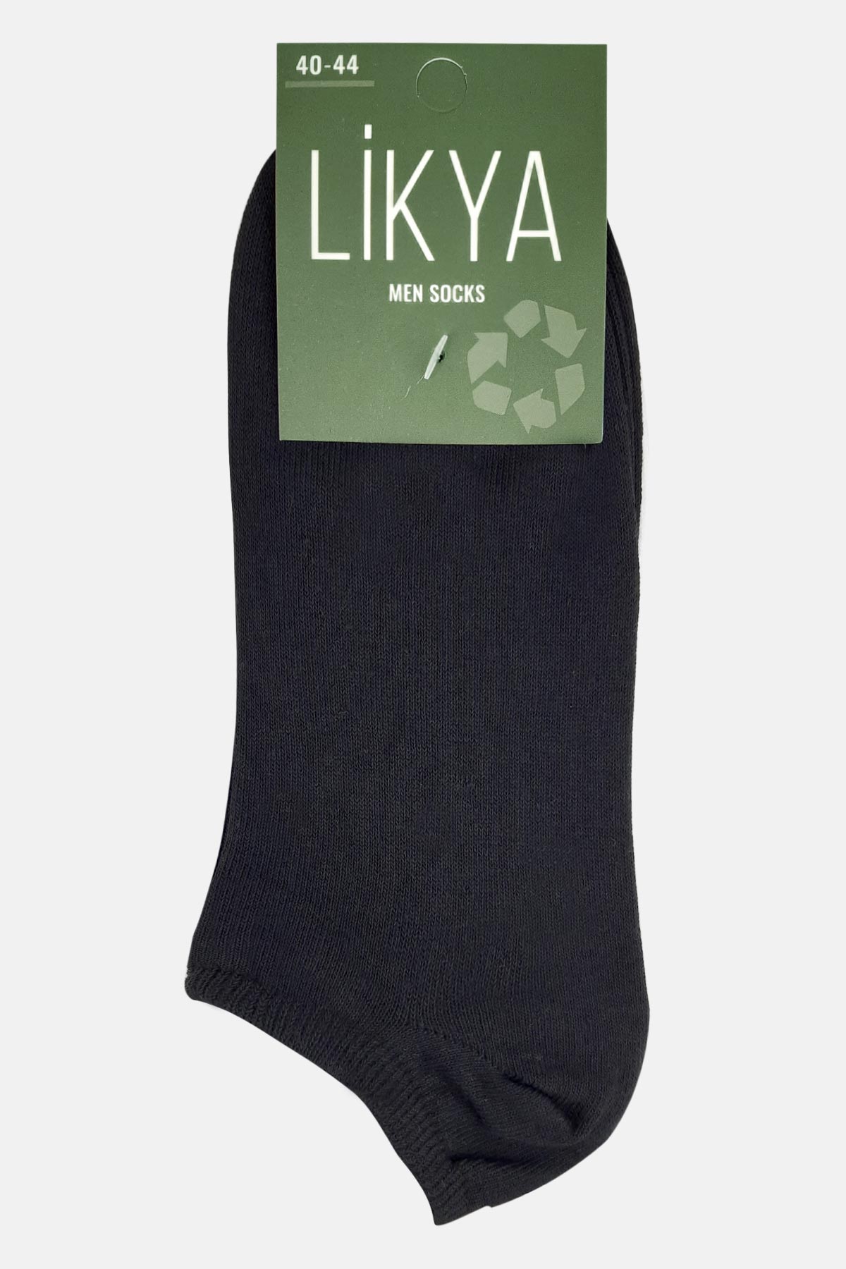 Gulfstar Erkek Pamuklu Patik Çorap 3'lü - Düz - Thumbnail