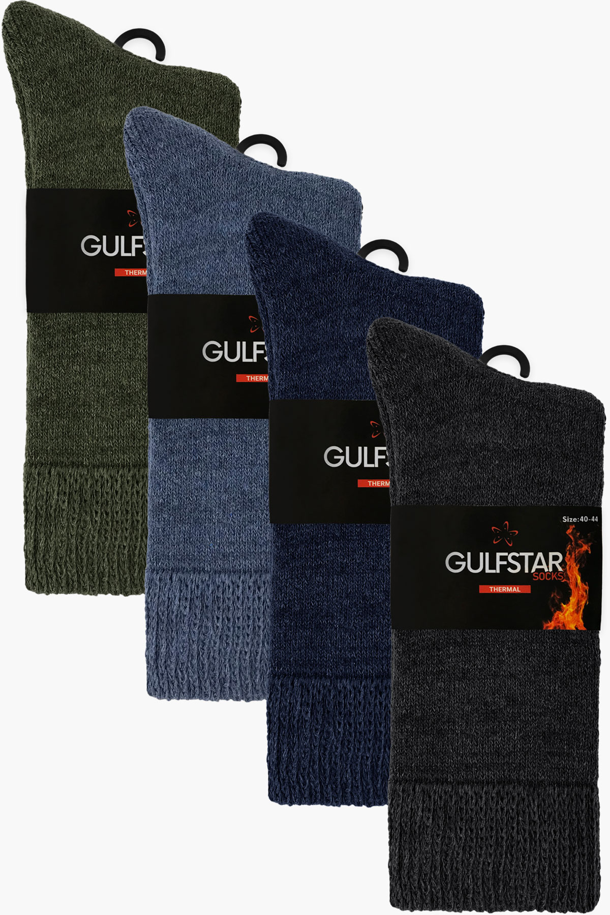 Gulfstar Erkek Soket Çorap Termal Havlu Comfort - Thumbnail