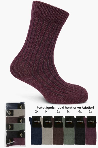 GULFSTAR ÇORAP - Gulfstar Kadın Soket Çorap Derbi Pamuklu Bot