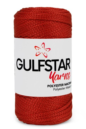 GULFSTAR HOBİ - Gulfstar Polyester Makrome İpi 100 Gr 2-3 mm 120 mt