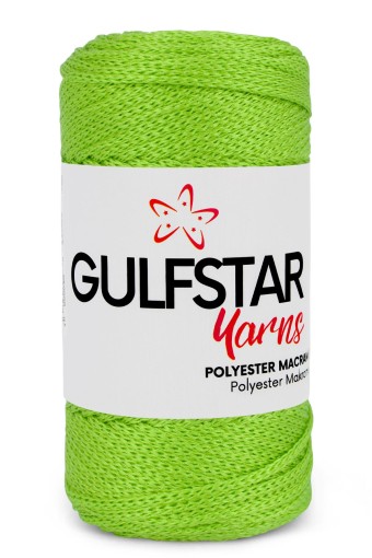 GULFSTAR HOBİ - Gulfstar Polyester Makrome İpi 100 Gr 2-3 mm 120 mt (1)