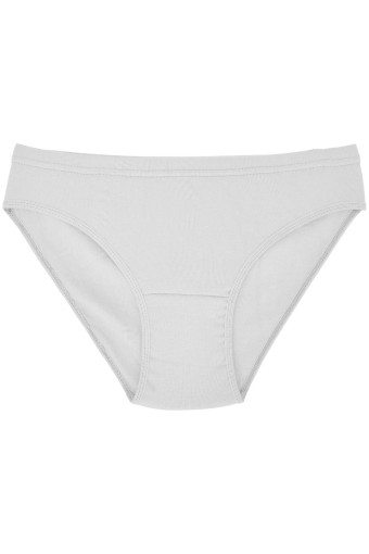 GÜMÜŞ ÇAMAŞIR - Gümüş Kadın Pamuklu Biyeli Slip Külot