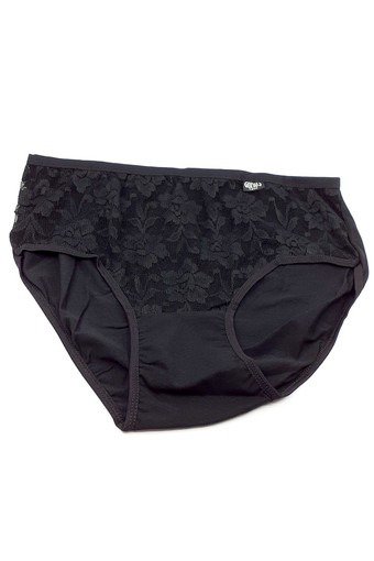 GÜMÜŞ ÇAMAŞIR - Gümüş Kadın Tüllü Bato Külot (1)