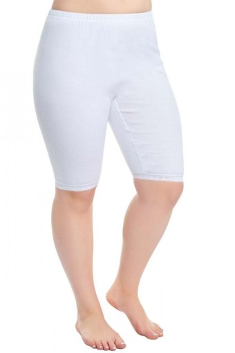 GÜMÜŞ ÇAMAŞIR - Gümüş Kadın Paçalı Külot - Beyaz - 5