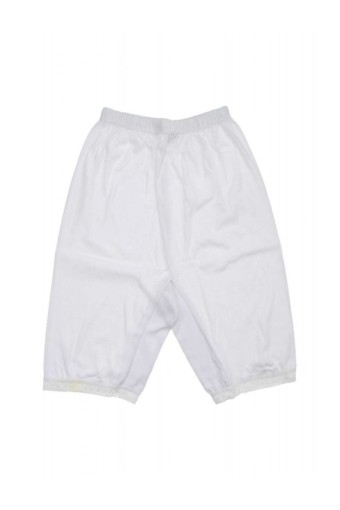 GÜMÜŞ ÇAMAŞIR - Gümüş Kadın Paçalı Külot - Beyaz - 5 (1)