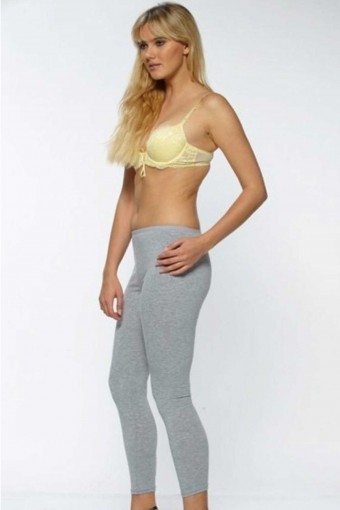 GÜMÜŞ ÇAMAŞIR - Gümüş Kadın Uzun Tayt