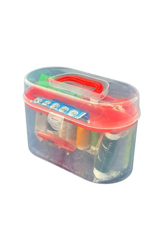 HEDEFX - Hedefx Dikiş Seti Plastik Kutulu Oval