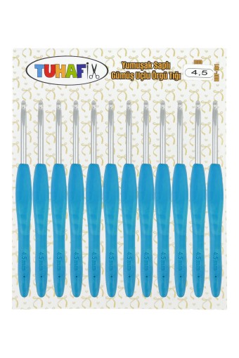 HEDEFX - Hedefx Gümüş Uçlu Örgü Tığı - Asorti - 5