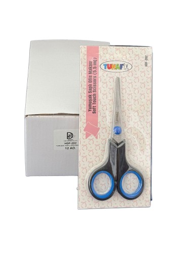 HEDEFX - Hedefx Yumuşak Saplı Ofis Makası 5.5 in