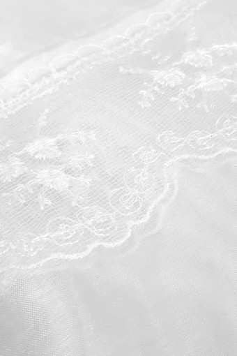 HÜMAM TEKSTİL - Hümam Kadın Terlik Kesesi Dantelli (1)