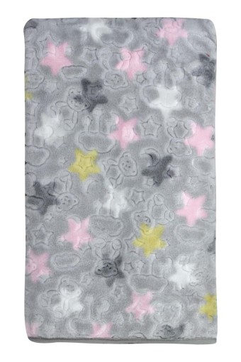 İLKCEMRE - İlkcemre Bebek Love Star Battaniye 100x120 (1)