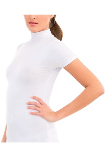 İMER - İmer Kadın Balıkçı Yaka Kısa Kollu Atlet