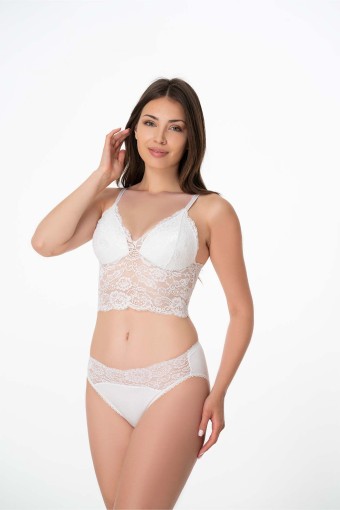 İMER - İmer Kadın Dantelli Büstiyer Modal (1)