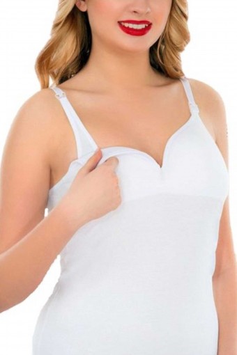 İMER - İmer Kadın Modal Kaplı Emzirme Atleti