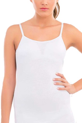 İMER - İmer Kadın İp Askılı Sütyen Kaplı Atlet