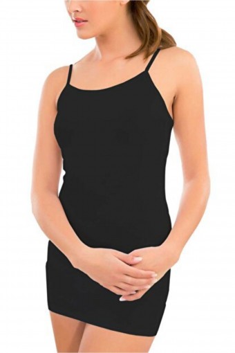 İMER - İmer Kadın Modal İp Askılı Uzun Atlet (1)