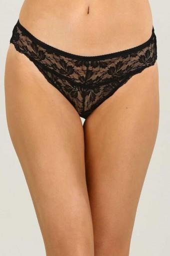 İMER - İmer Kadın Önü Dantel Arkası Pamuk Slip Külot