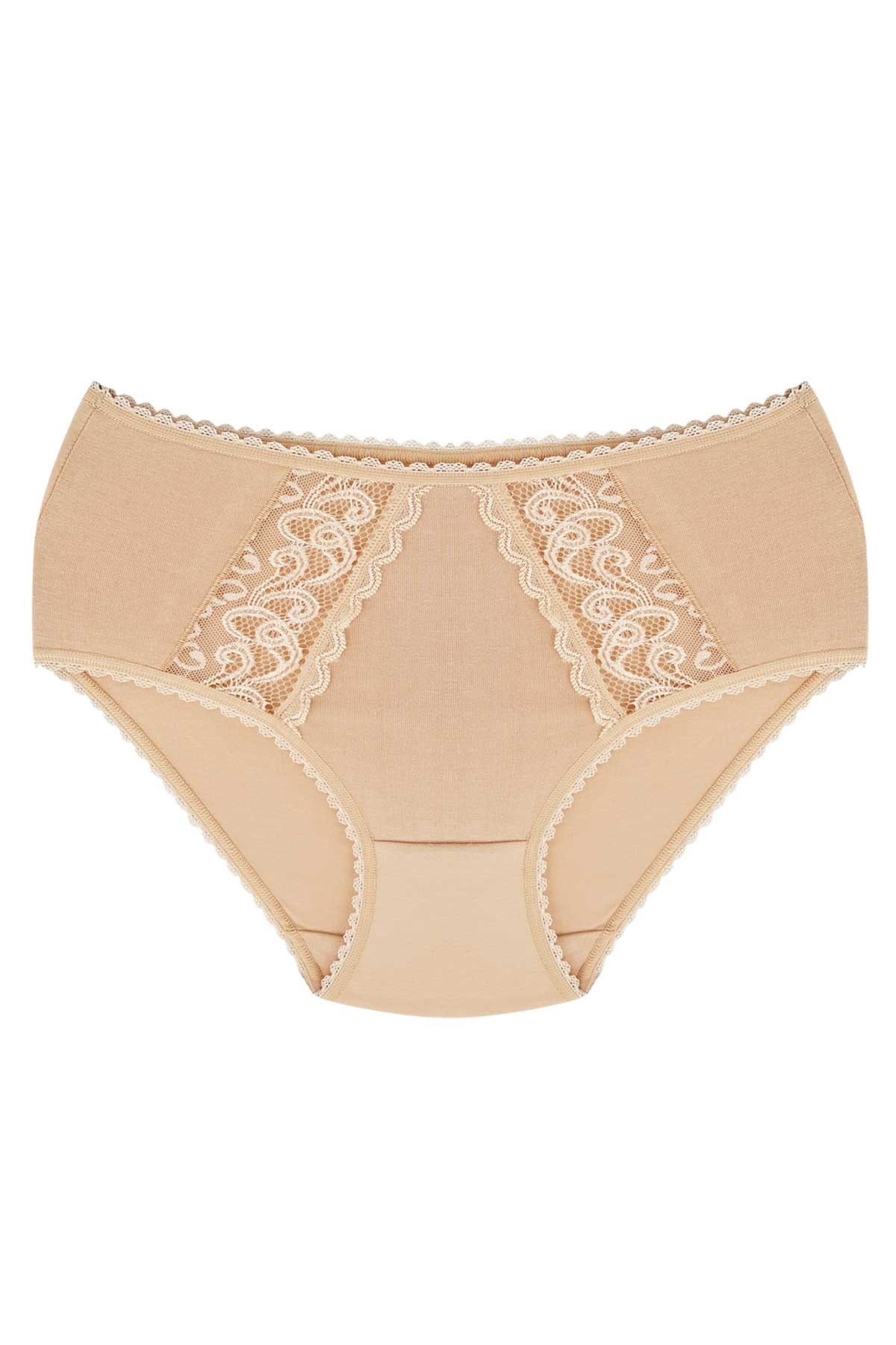 İmer Kadın Dantel Detaylı Modal Bato Külot - Thumbnail