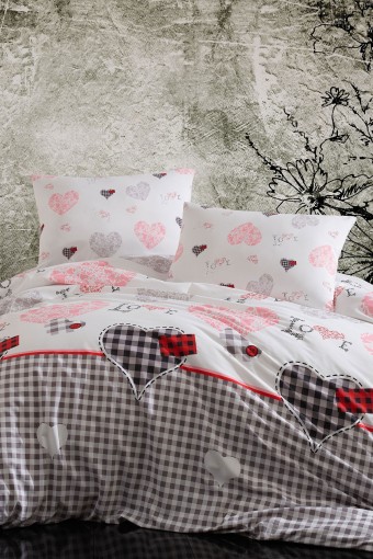 İNCİ - İnci Esila Complet Çift Kişilik 4 Yastıklı