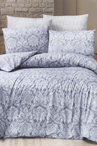 İPEXİ - İpexi Nevresim Takımı Elita Desen Çift Kişilik Kutulu Çarşaf 240x260 Nevresim 200x220