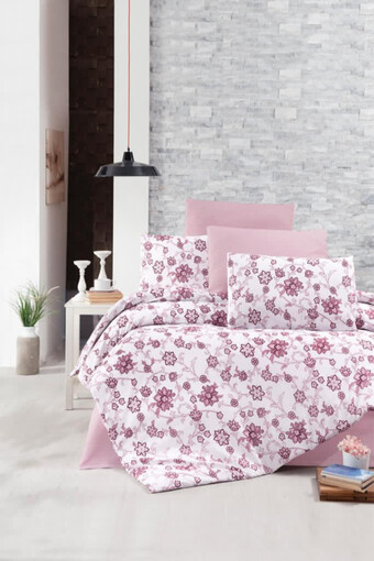 İPEXİ - İpexi Nevresim Takımı İris Çift Kişilik Kutulu (1)