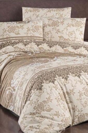 İPEXİ - İpexi Nevresim Takımı Joy Desen Çift Kişilik Kutulu Çarşaf 240x260 Nevresim 200x220 Ranforce (1)