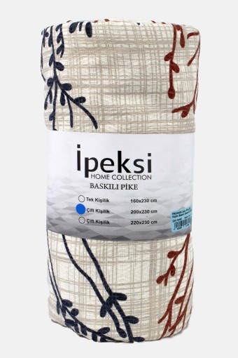 İPEXİ - İpexı Pike Çift Kişilik Baskılı Desenli 200X230