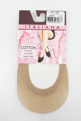 İTALİANA-KLASİK - İtaliana Kadın Babet Çorap Pamuklu Suba