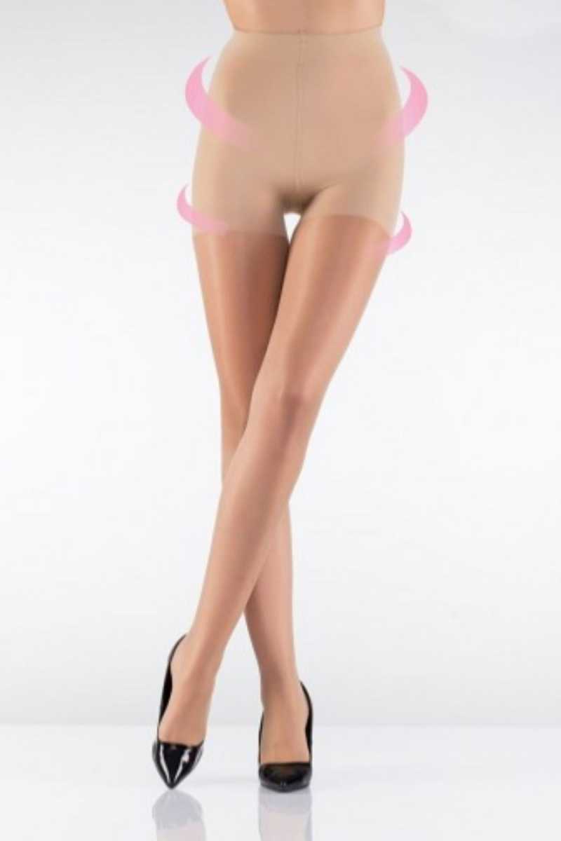 İtaliana Kadın İnce Külotlu Çorap Fit 15 Korseli - Thumbnail