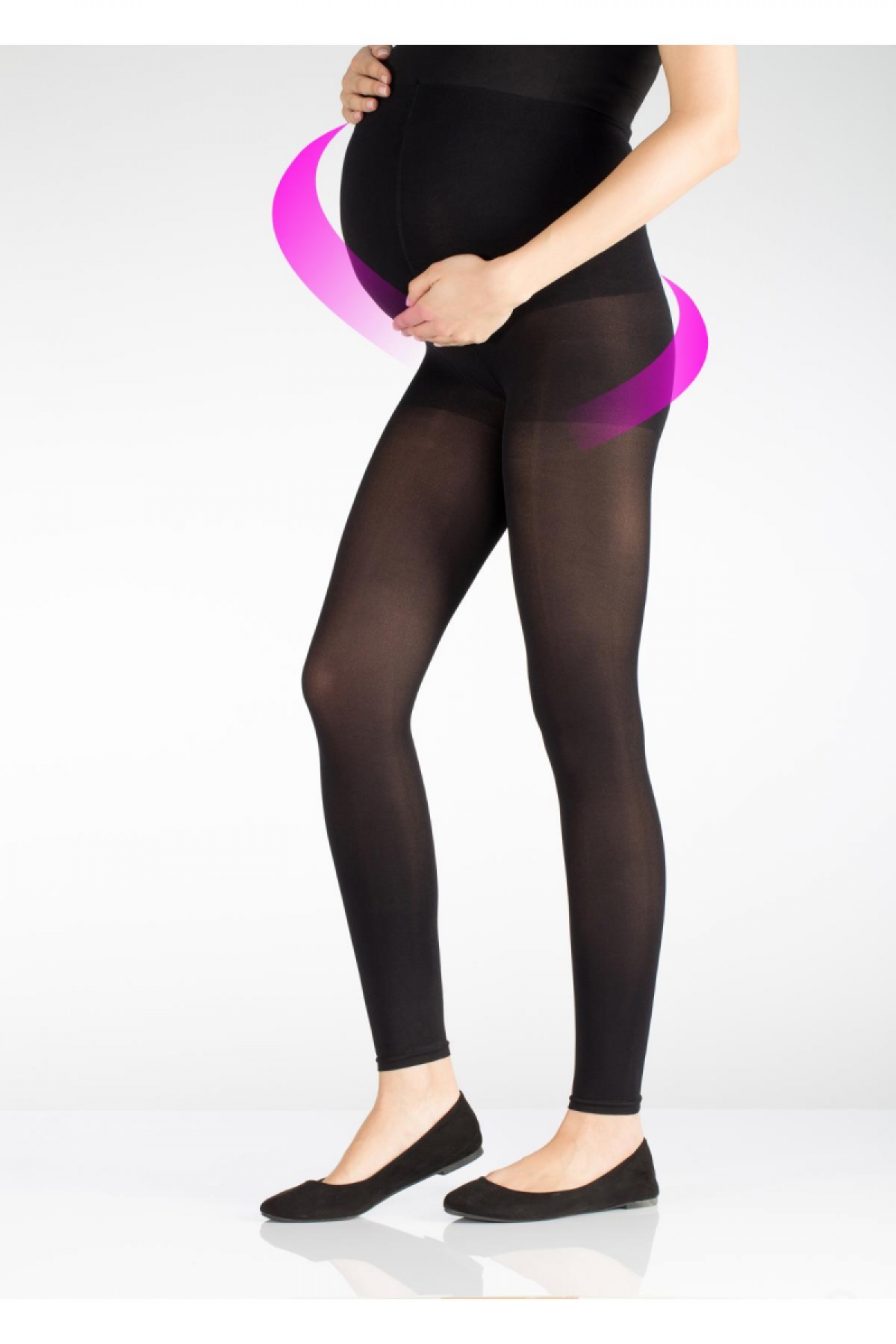 İtaliana Kadın Tayt (Çorap) Hamile Mikro 80 - Thumbnail