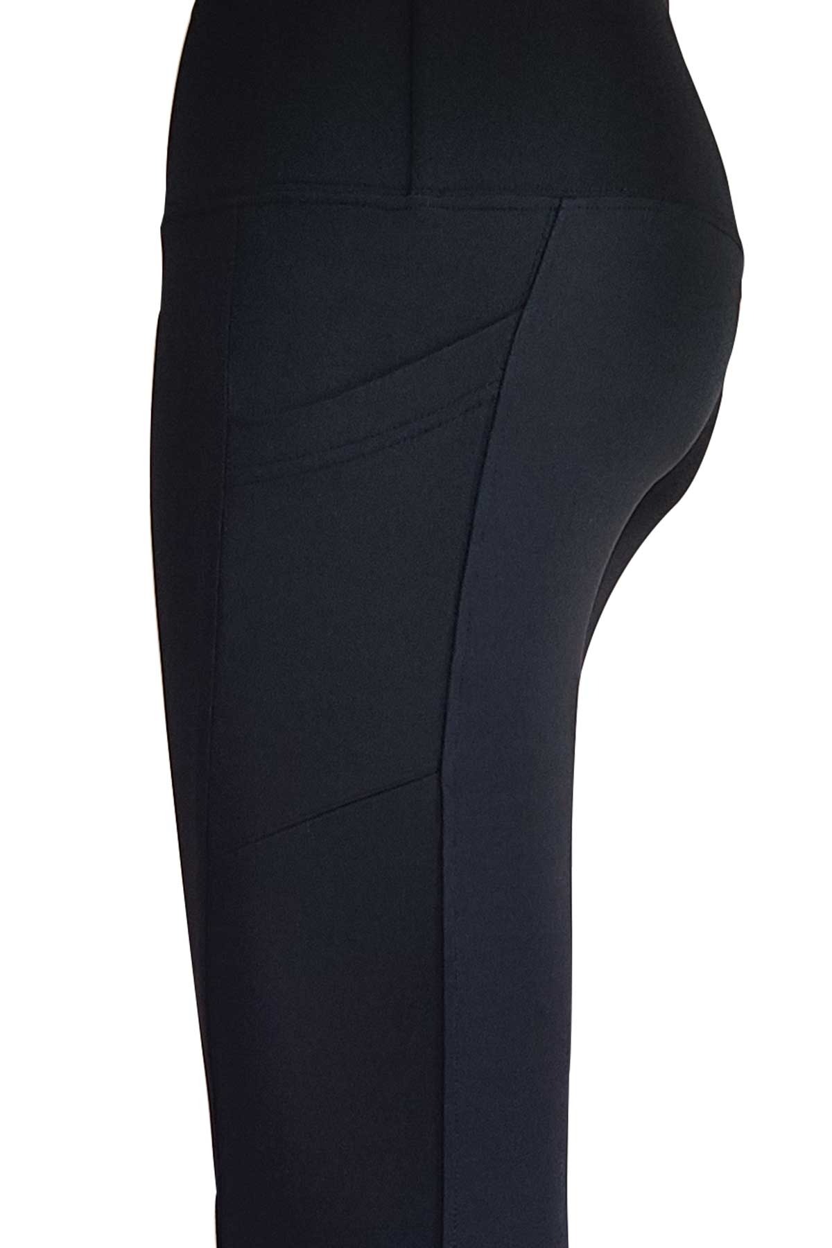 İtaliana Kadın Tayt (Çorap) Yüksek Bel Cepli - Thumbnail