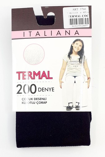 İTALİANA-KLASİK - İtaliana Kız Çocuk İnce Külotlu Çorap (1)