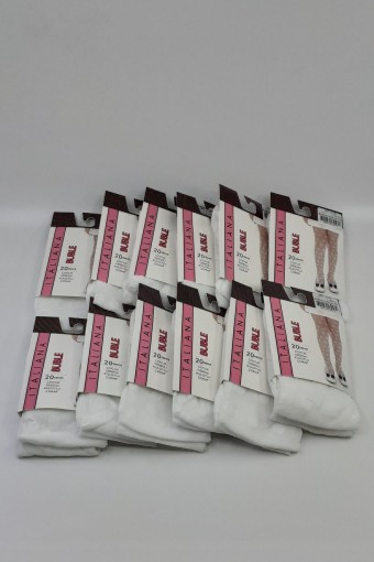 İTALİANA-DESENLİ - İtaliana Kız Çocuk Külotlu Çorap Buble