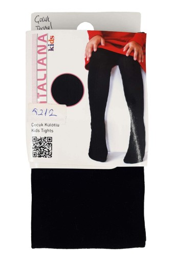 İTALİANA-DESENLİ - İtalina Kız Çocuk Termal Külotlu Çorap (1)