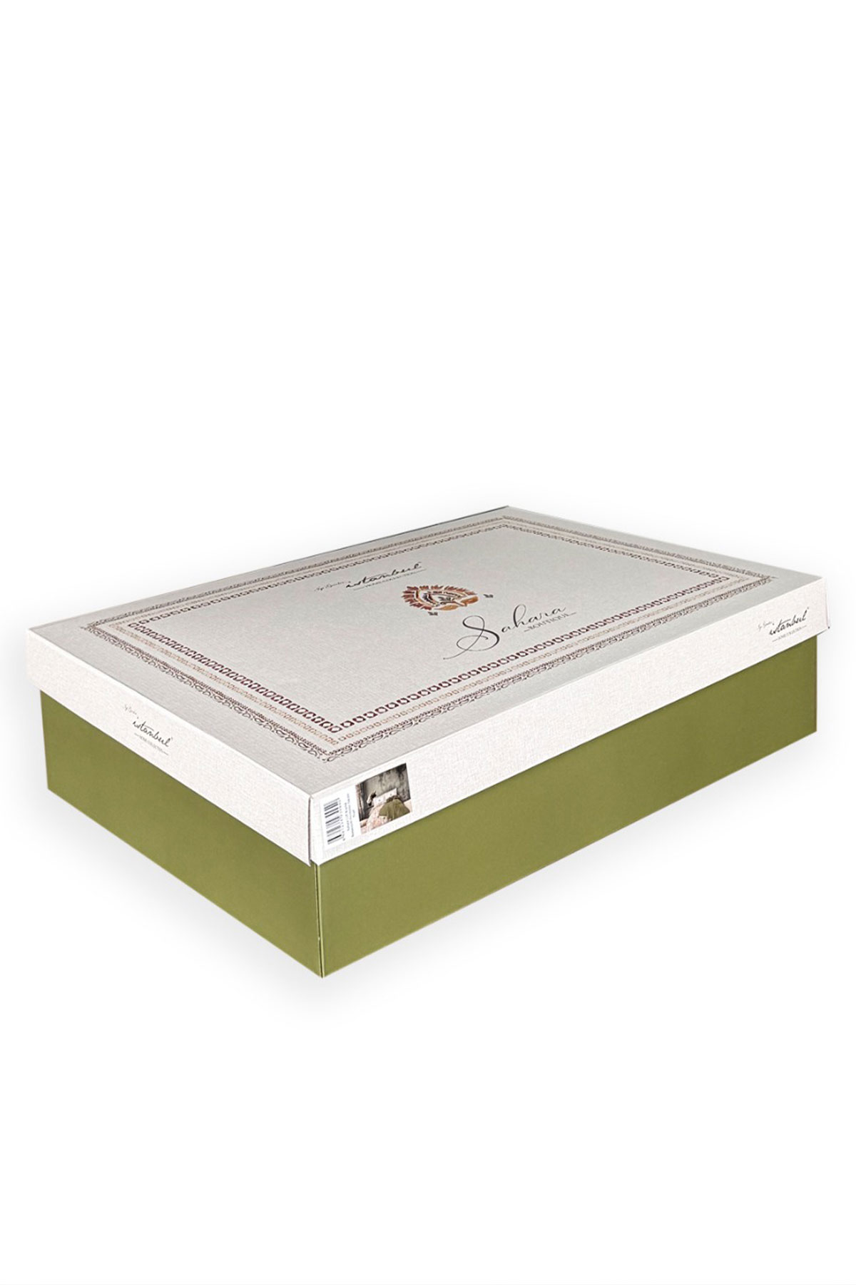 İyi Geceler İstanbul Battaniyeli Nevresim Takımı Sahara 7 Parça Pamuklu - Thumbnail