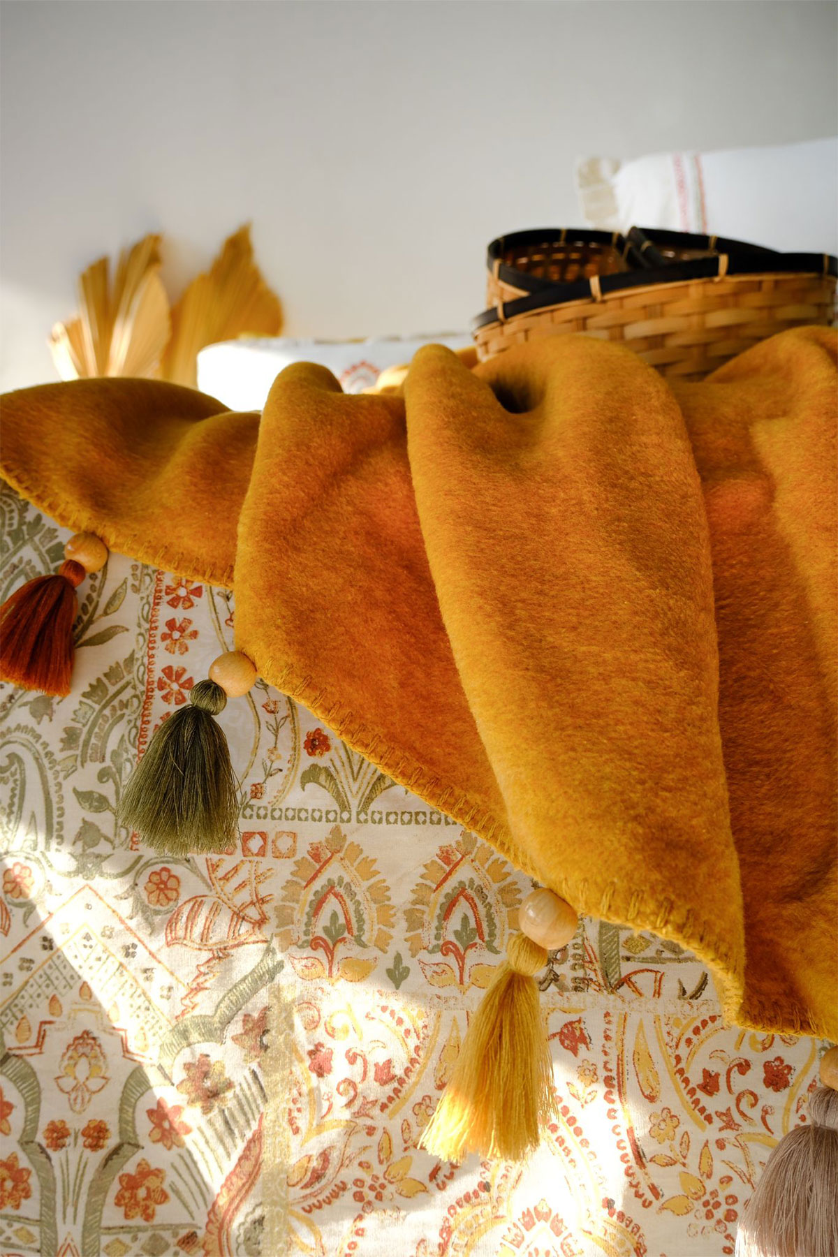 İyi Geceler İstanbul Battaniyeli Nevresim Takımı Sahara 7 Parça Pamuklu - Thumbnail