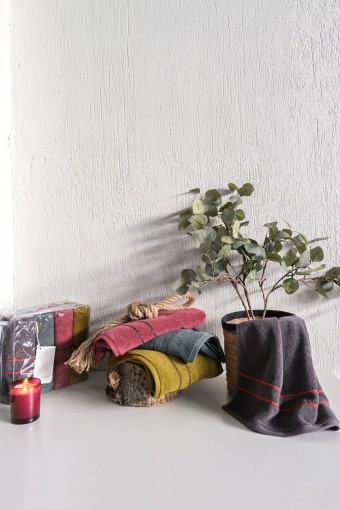 İYİ GECELER İSTANBUL - İyi Geceler İstanbul Mutfak Havlusu 30X50 Midnight Pamuklu