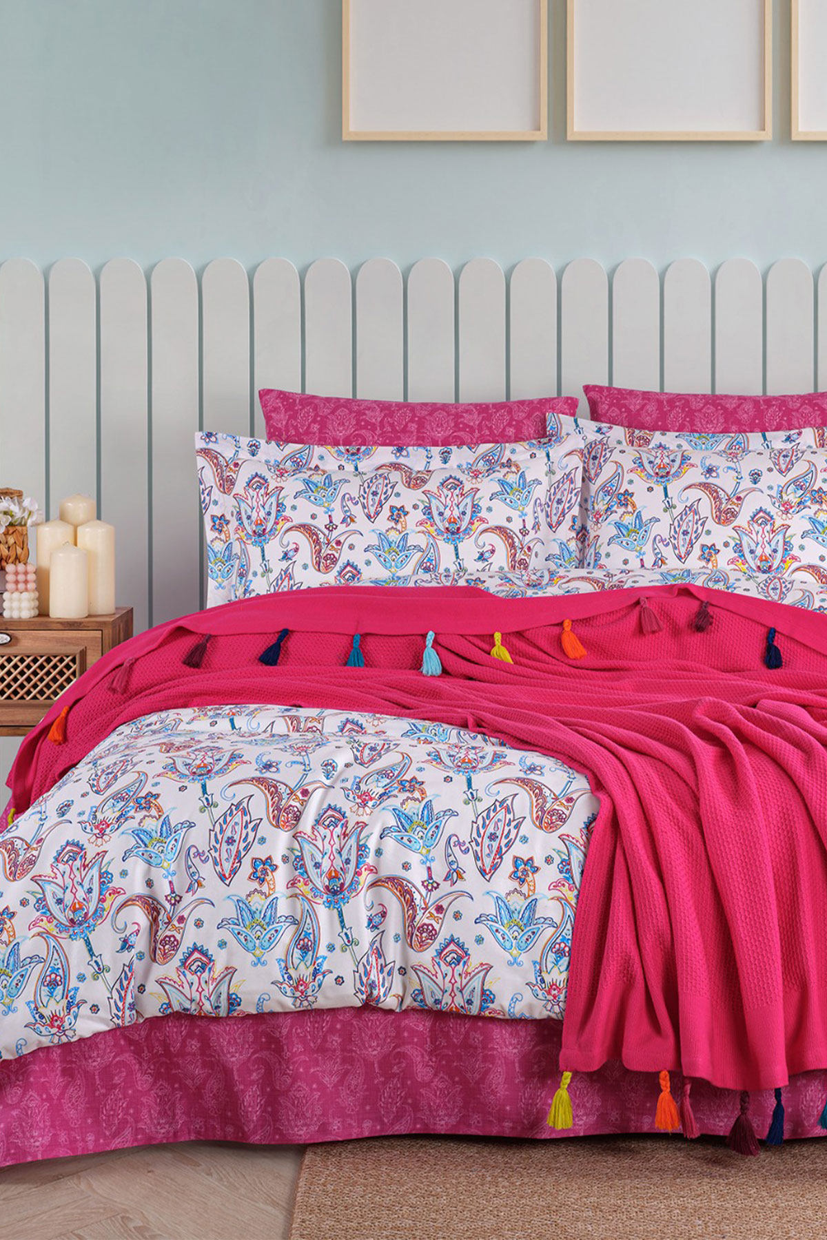 İyi Geceler İstanbul Nevresim Takımı Çift Kişilik Style Up Pamuklu - Thumbnail