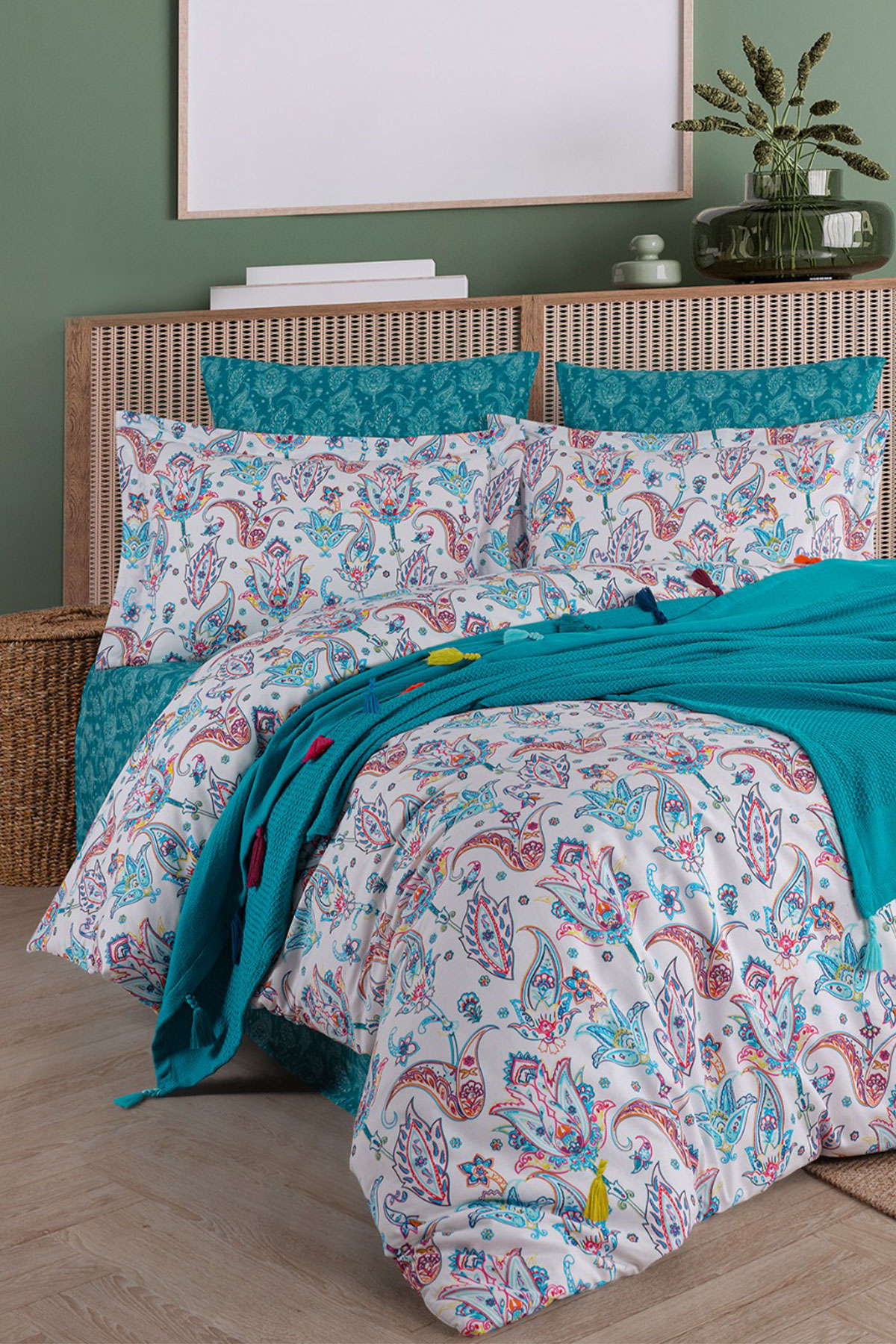 İyi Geceler İstanbul Nevresim Takımı Çift Kişilik Style Up Pamuklu - Thumbnail