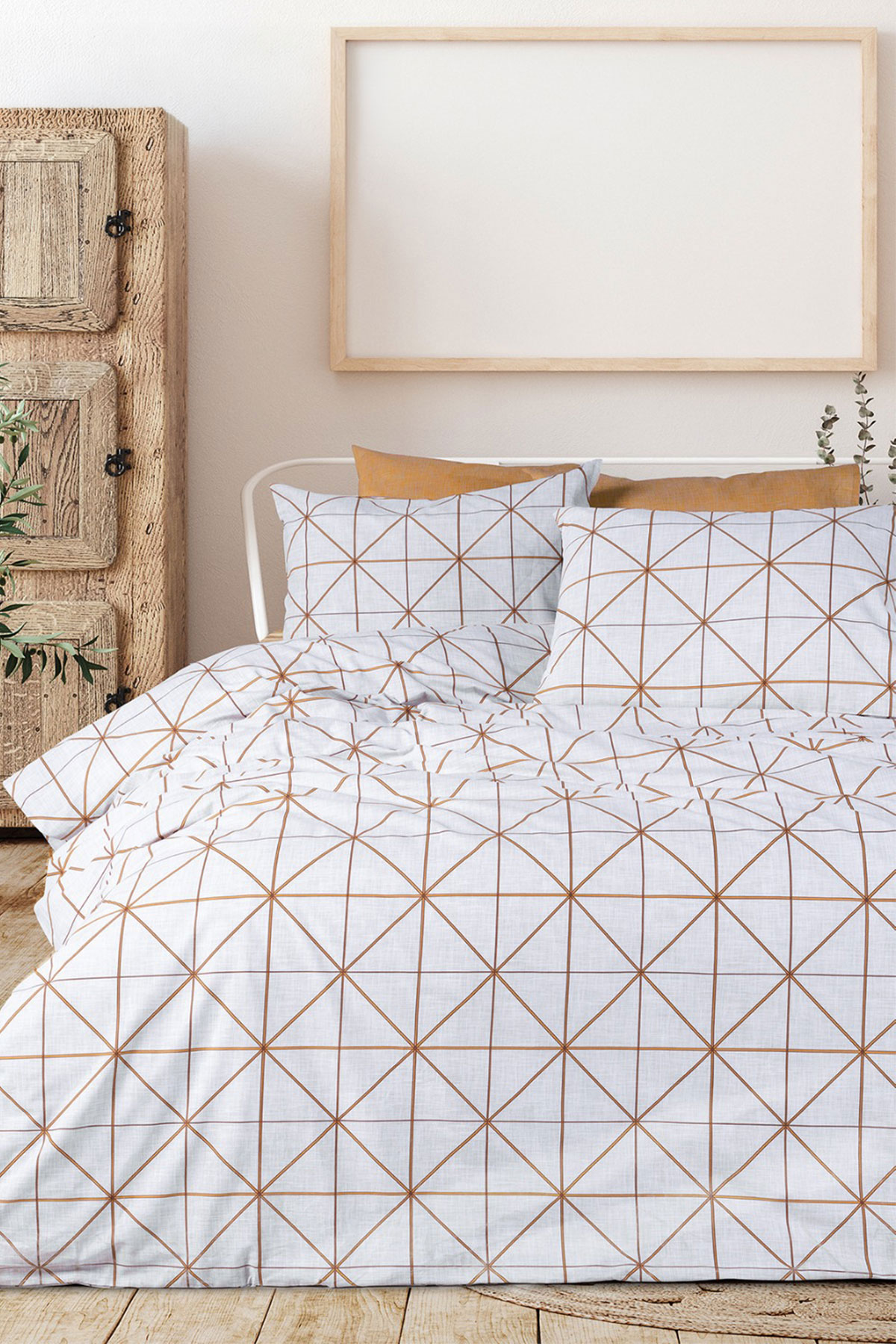 İyi Geceler İstanbul Nevresim Takımı Tek Kişilik Petra Pamuklu - Thumbnail