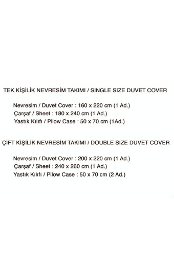 İYİ GECELER İSTANBUL - İyi Geceler İstanbul Nevresim Takımı Tek Kişilik Scala Pamuklu (1)