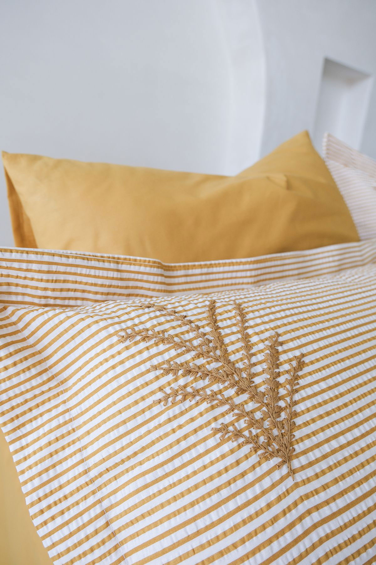 İyi Geceler İstanbul Nevresimli Pike Takımı Maribel 7 Parça Pamuklu - Thumbnail