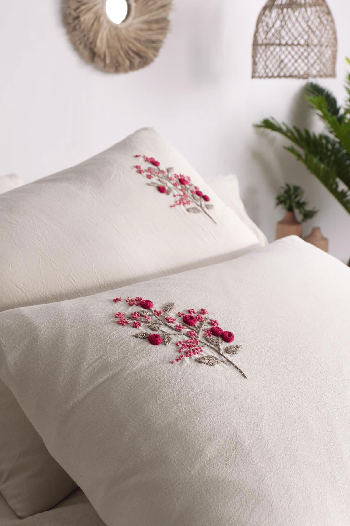 İyi Geceler İstanbul Nevresimli Pike Takımı Royal Crest 5 Parça Pamuklu - Thumbnail