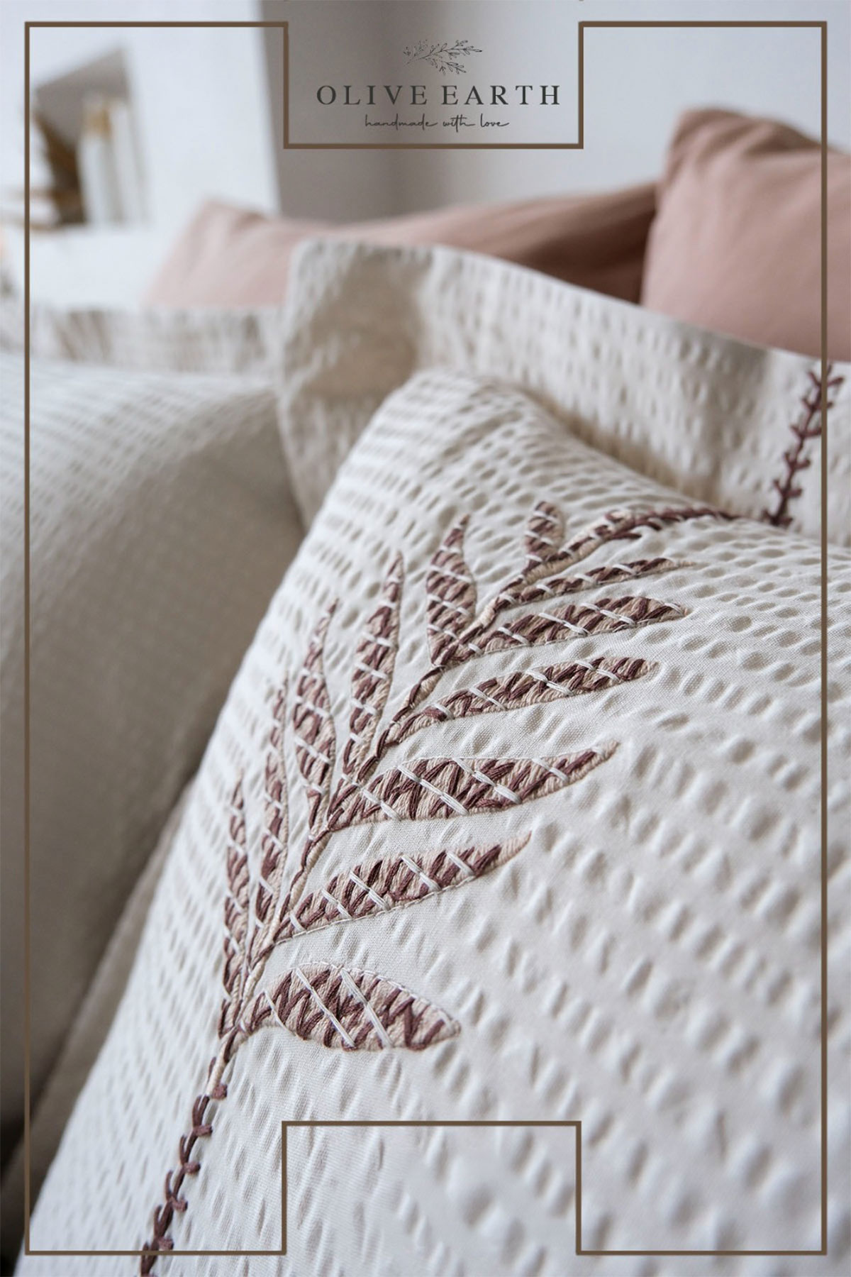 İyi Geceler İstanbul Pike Takımı Olive Earth 6 Parça Pamuklu - Thumbnail