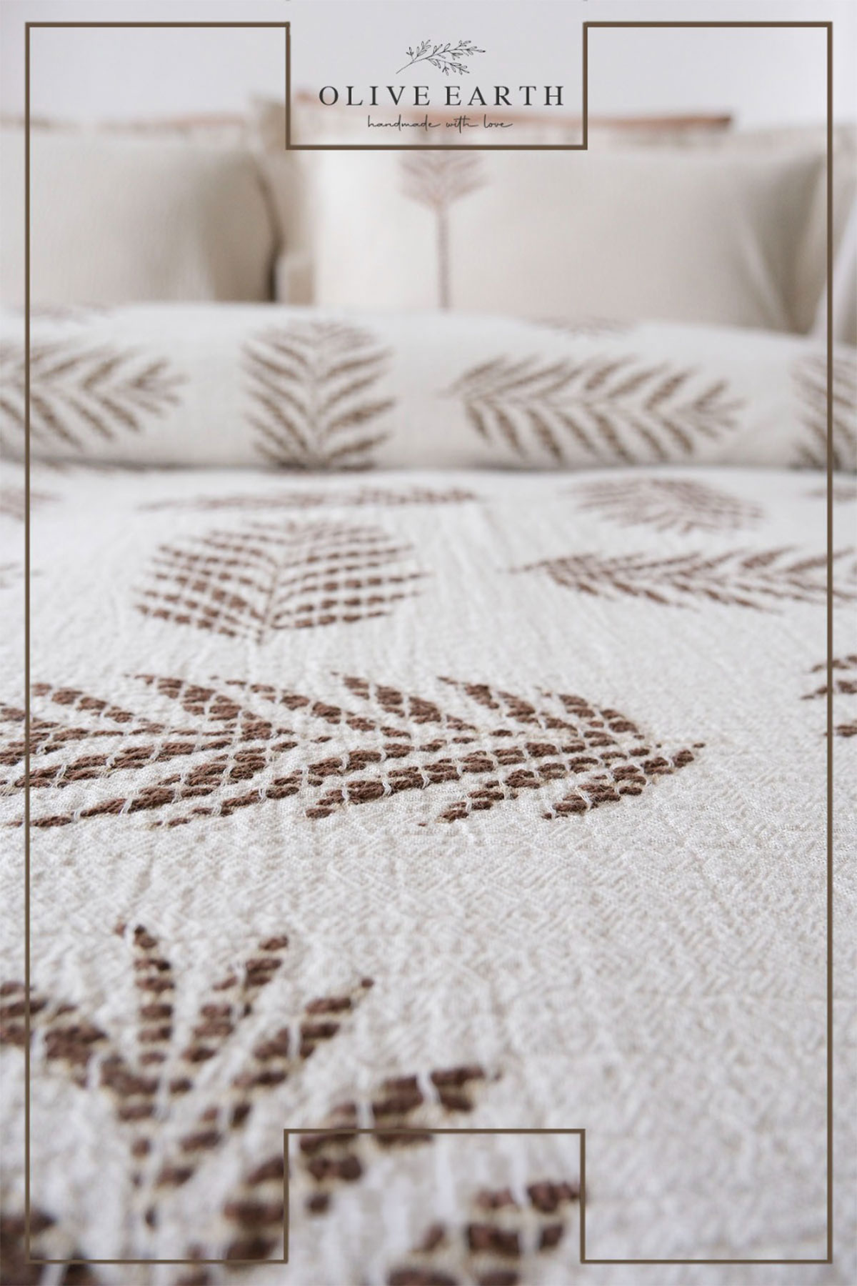 İyi Geceler İstanbul Pike Takımı Olive Earth 6 Parça Pamuklu - Thumbnail