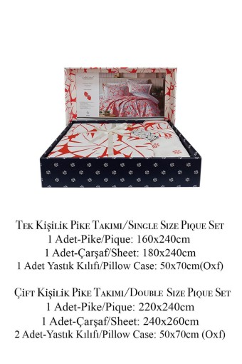 İYİ GECELER İSTANBUL - İyi Geceler İstanbul Pike Takımı Summer Time 4 Parça Pamuklu (1)