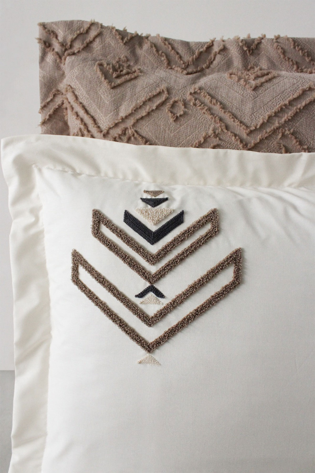 İyi Geceler İstanbul Yatak Örtüsü Takımı Aztec Tek Kişilik 180x240 Pamuklu - Thumbnail